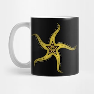 Starfish Pentagram Mug